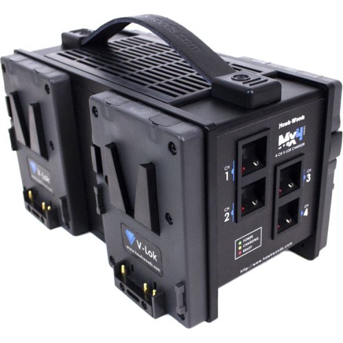 HAWK-WOODS VL-MX4 QUAD V-Mount Charger