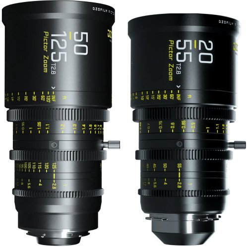 DZOFILM 20-55mm, 50-125mm - T2.8 PL Mount
